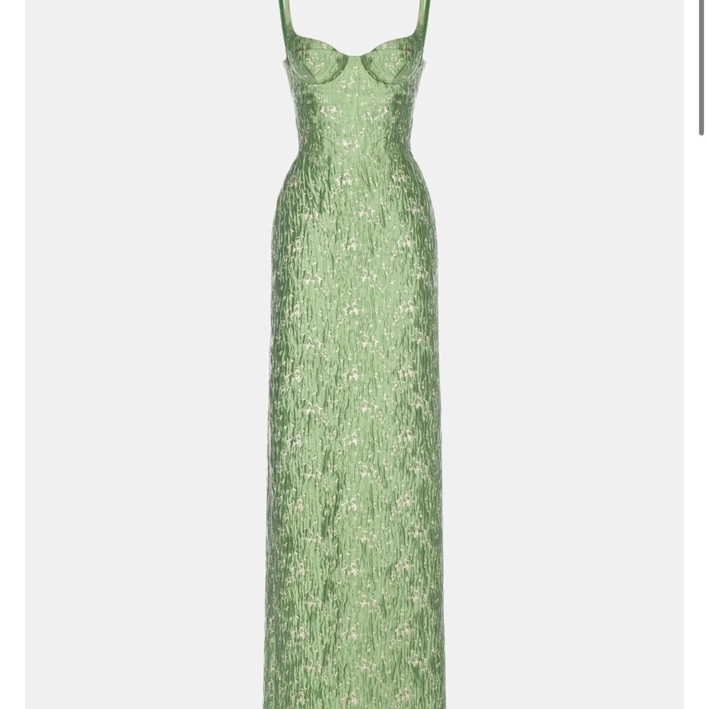 Montsand Cultmia Brocade Bamboo Maxi Dress